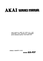 Akai GXF-37-Service-Manual